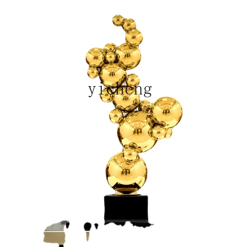 

Zk Entrance Decoration Decoration Light Luxury High-End Living Room Live Studio Large Floor Decoration