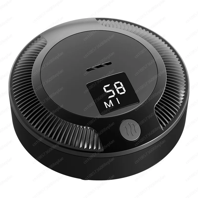 Car Air Purifier with Digital Display, Ozone Ionizer for Smoke Odor Dust, USB Powered for Home Office Car Use