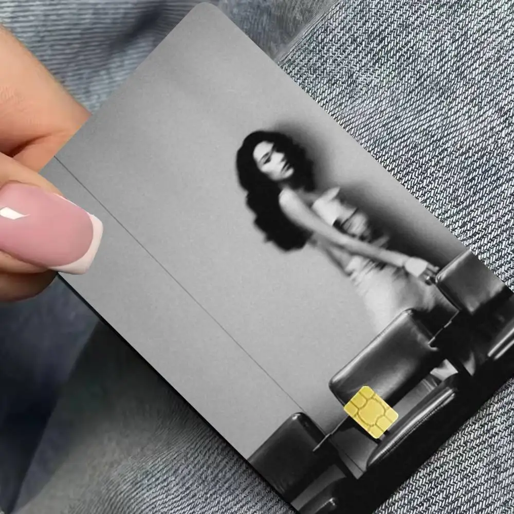 O-livia dean T-the art of loving 4pcs 1Set Card Stickers Small Waterproof Chip 4PCS Card Sticker Anti-Scratch