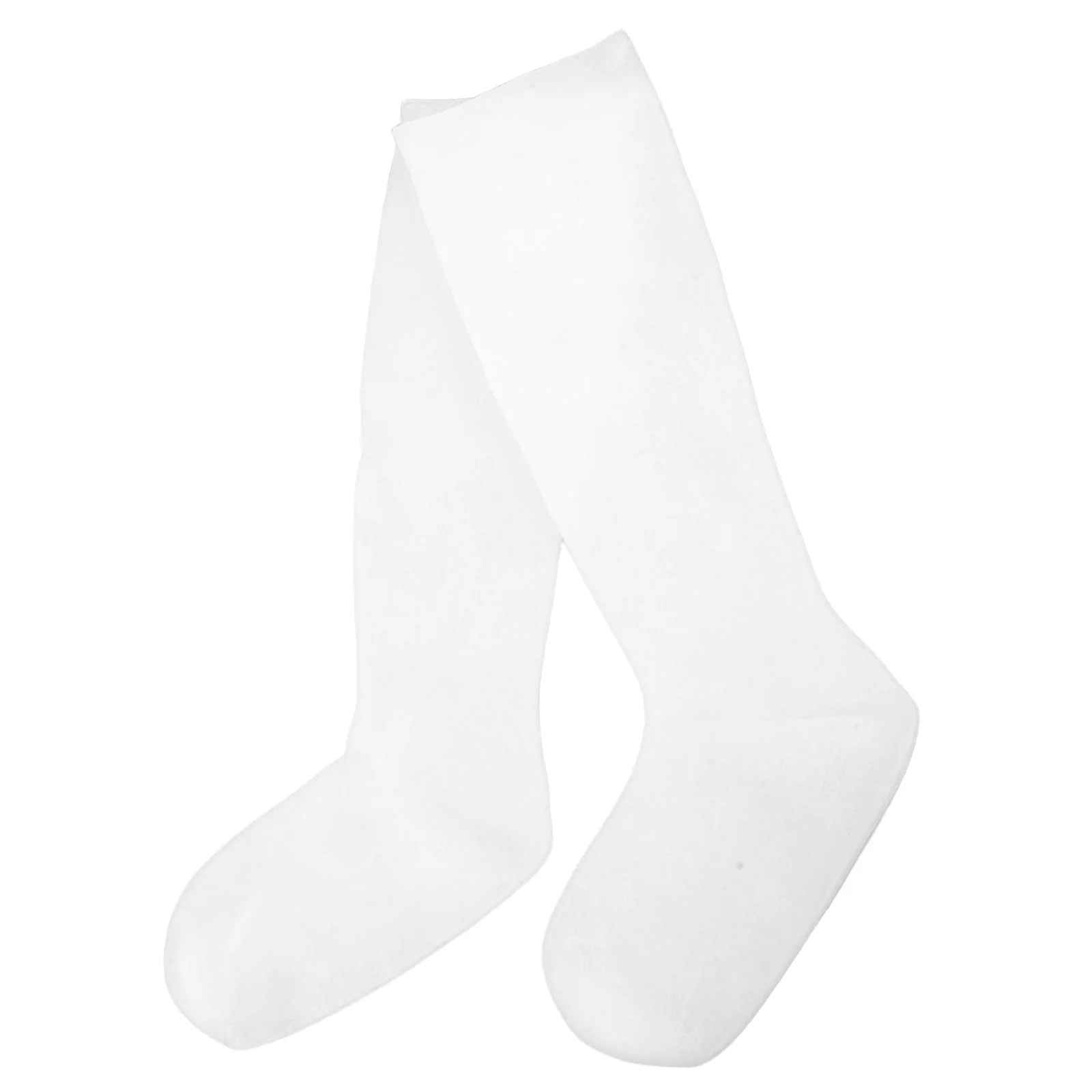 

Long Tube Moisturizing Socks Sebs Material Elastic Cuff for Dry Cracked Feet Overnight Spa Foot Care Heel Repair