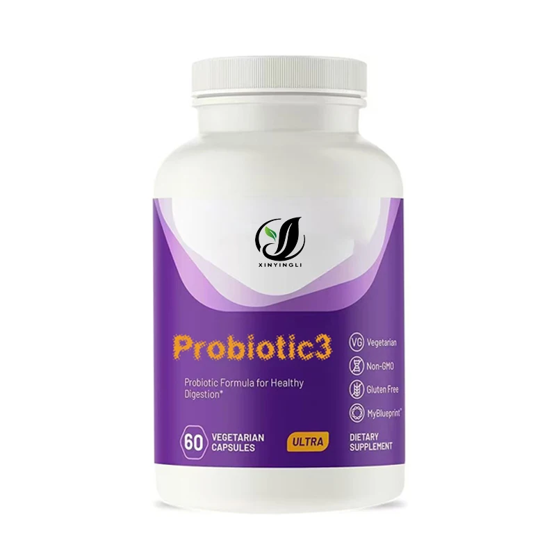 Probiotics 3, Healthy Gastrointestinal Digestive Aid, Gut Microbiota and Immune Response, Dietary Supplement