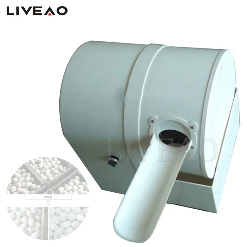 Environment-Friendly Plastic Body Brush Washing Egg Machine Cleaning Dirty Duck Eggs Machine Poultry Egg Washer And Cleaner