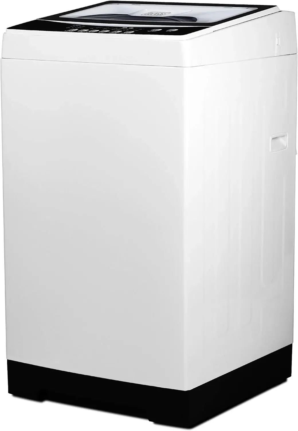 Kleine Draagbare Wasmachine, Wasmachine Voor Huishoudelijk Gebruik, Draagbare Wasmachine 2.0 Cu. Ft. W/ 6 Cycli, Transparant Deksel En Led-Display