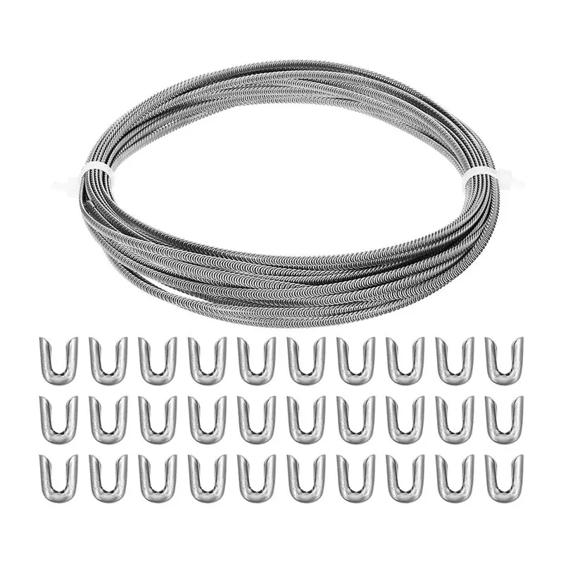 

Premium-Spiral 304 Stainless Steel Boning, Flat Metal For Corset Boning With 30 Steel Tips For Corset Lacing Costume Hoop