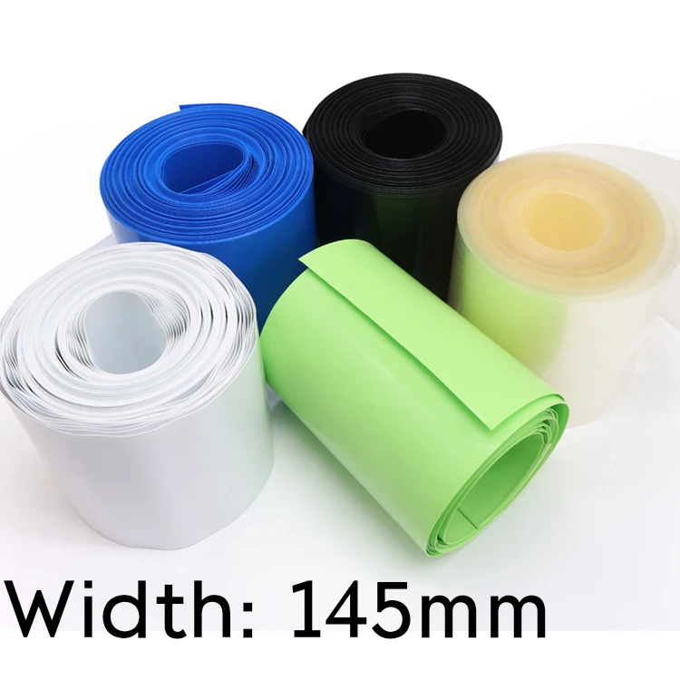 

Width 145mm PVC Heat Shrink Tube Dia 92mm Lithium Battery Insulated Film Wrap Protection Case Pack Wire Cable Sleeve