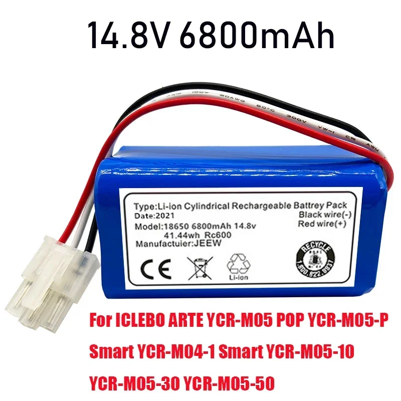 

14,8 V Neue Batterie für ICLEBO ARTE YCR-M05 POP YCR-M05-P Smart YCR-M04-1 YCR-M05-10 YCR-M05-30 YCR-M05-50 Li-Ion