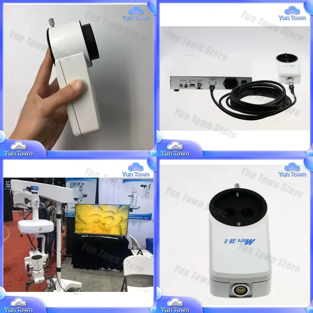 3D Video System for Microscopy for Real-Time Ophthalmic Surgery Recording for Surgical Microscope Accessories Medical