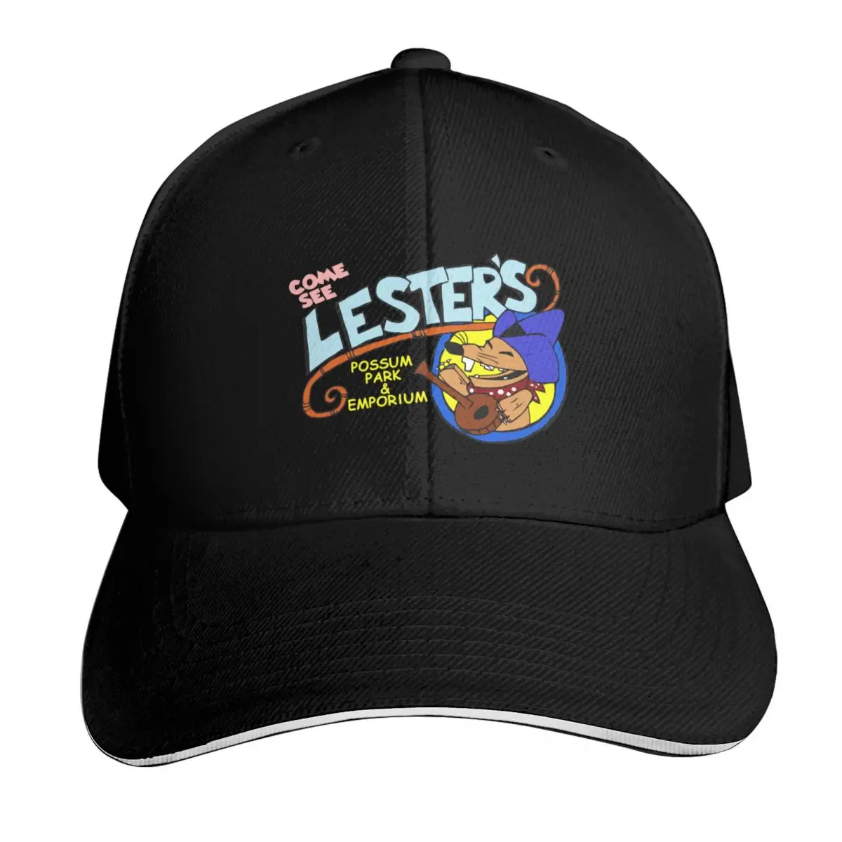 Men's Lester's Possum Park Popular Gifts Idea Baseball Cap Casual Daily Wear Quick Dry Performance Cotton Twill Breathable