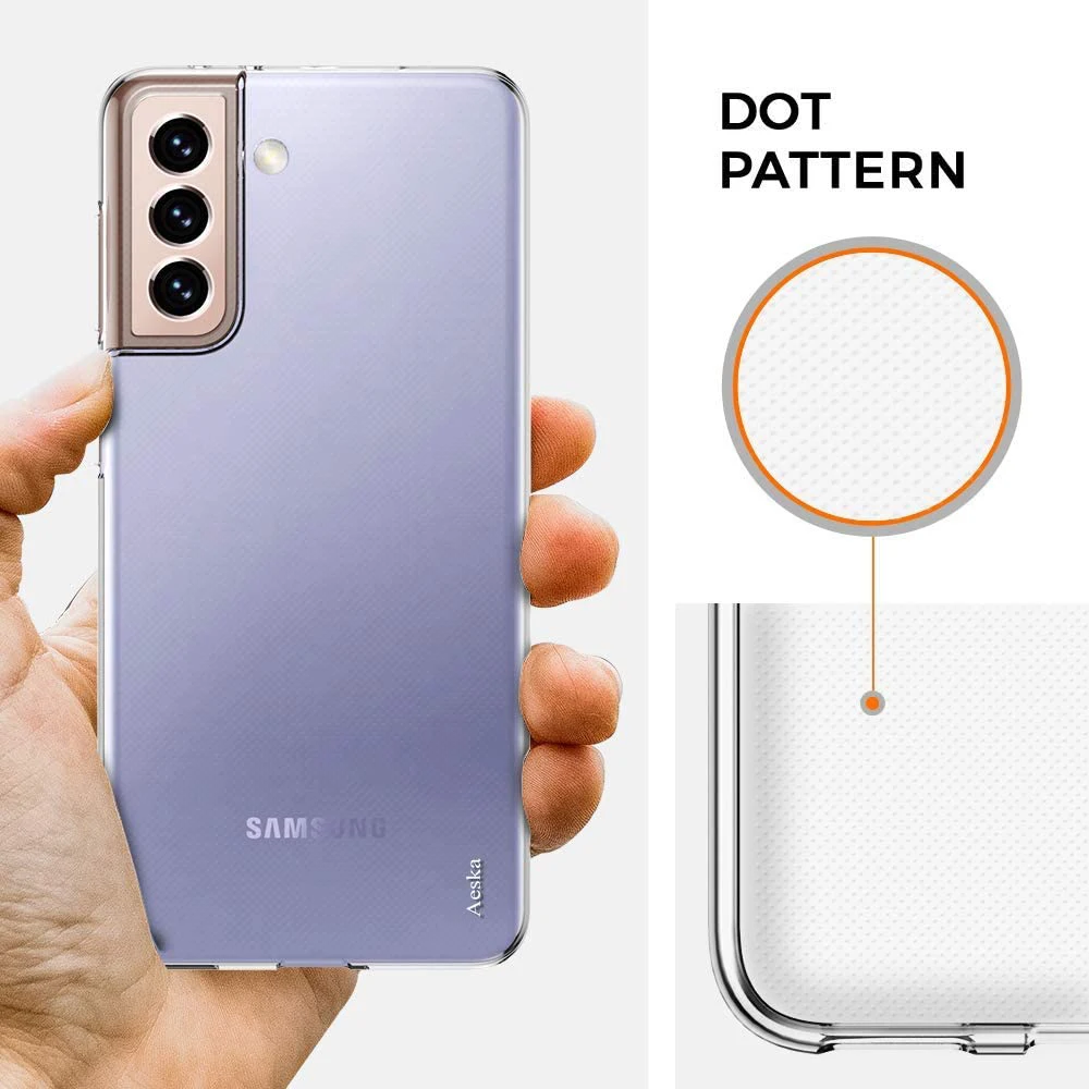Transparent Case For Samsung Galaxy S22 S23 S21 Ultra S20 FE Plus A55 A16 A36 S25 A56 A26 A52 A54 A57 5G S24 Silicone Cover