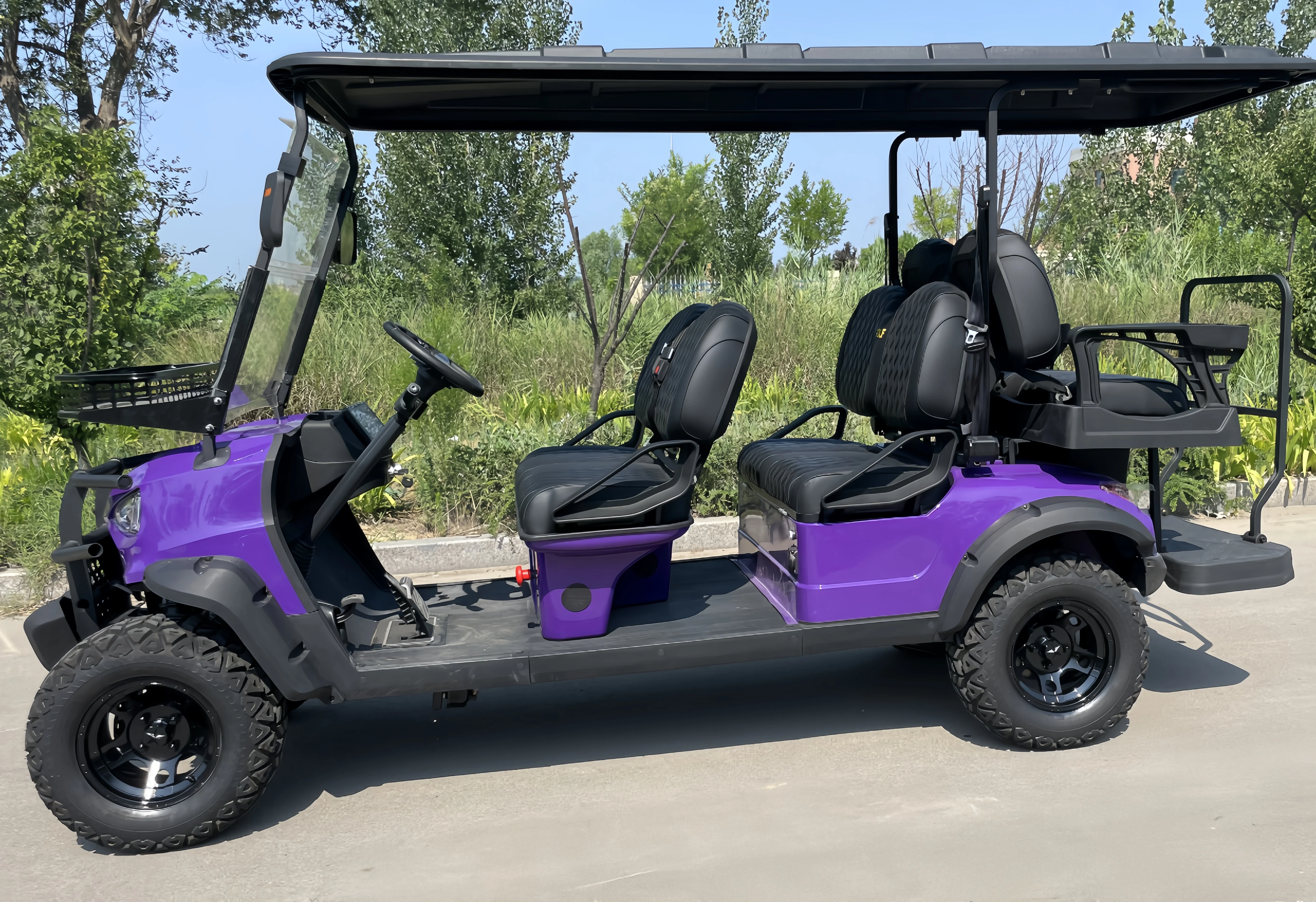 For sale export 2024 new electric golf cart with 2 seats and 4 seats, 3.5kw/4kw mini golf cart