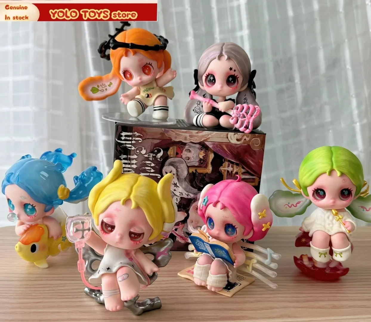 Подлинная Ossia Perceiving World Series слепая коробка аниме фигурки Kawaii настраиваемая милая игрушка в подарок для детей и коллекционеров