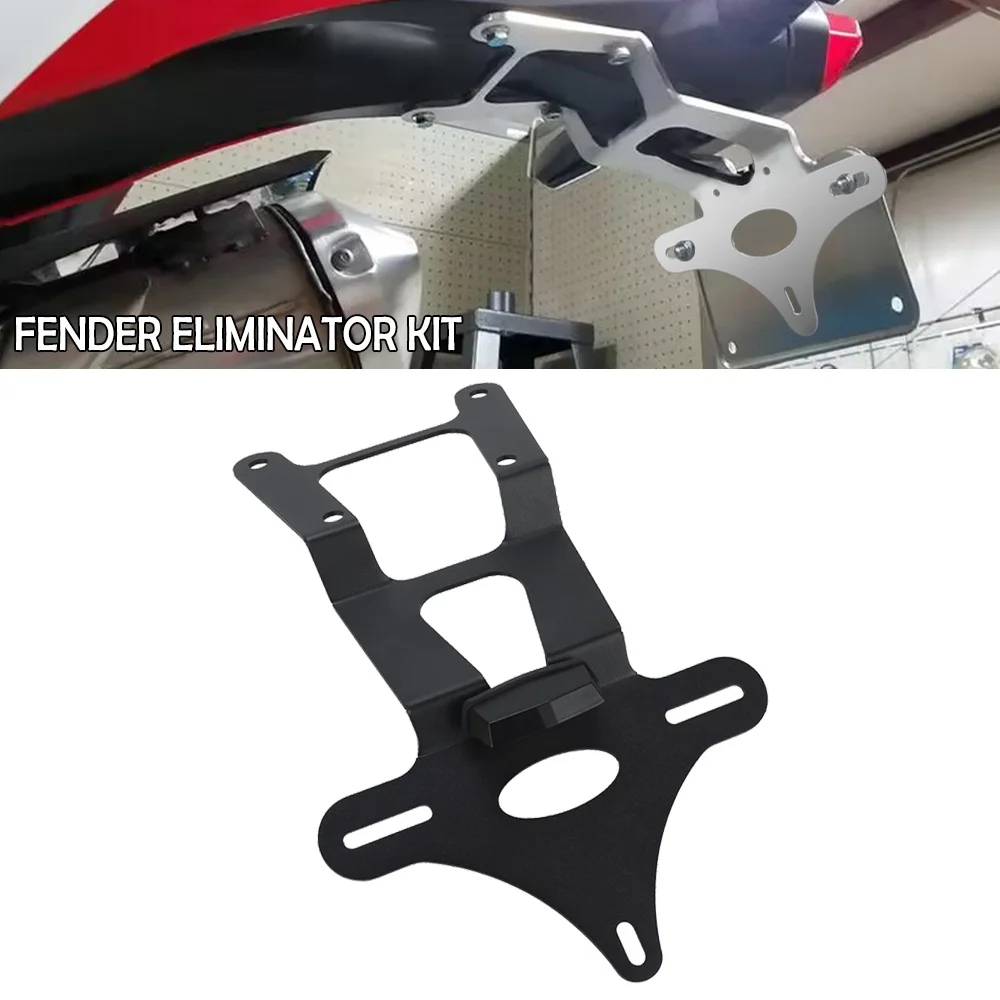 

For Honda CRF450L CRF450RL CRF 450 CRF450 L/RL 2019-2024 2025 Motorcycle License Plate Holder Bracket Rear Fender Turn Light Kit