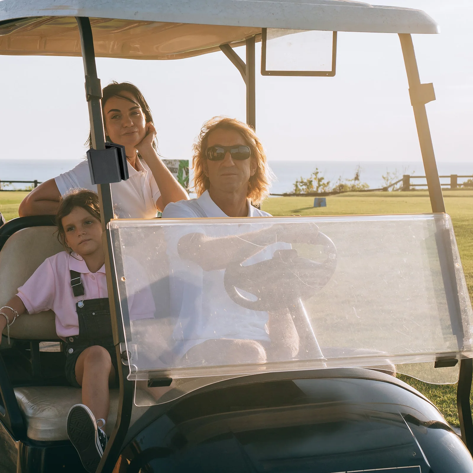 ゴルフカートフロントガラスクランプ交換用固定クリップ黒色プラスチック固定クリップゴルフカートフロントガラススタビライザー用