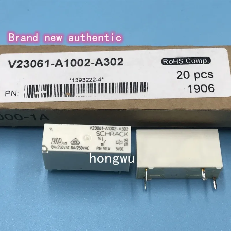 

100% Original New 1PCS/ V23061-A1002-A302 DC5V 10A 4pins