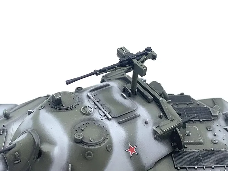 1: 72 Soviet IS-7 Heavy Tank Model Snow Coated Metal Cannon Barrel Finished model decoration