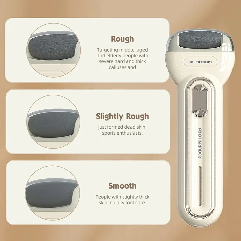 PK Xiaomi Electric foot callus remover, dead skin remover callus foot skin pumice stone pedicure machine pedicure knife