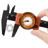 Dial Caliper 0-150MM Gauge Dial Digita Caliper Metric/imperial Plastic Hand Measuring Tool High Precision Dial Indicator Caliper