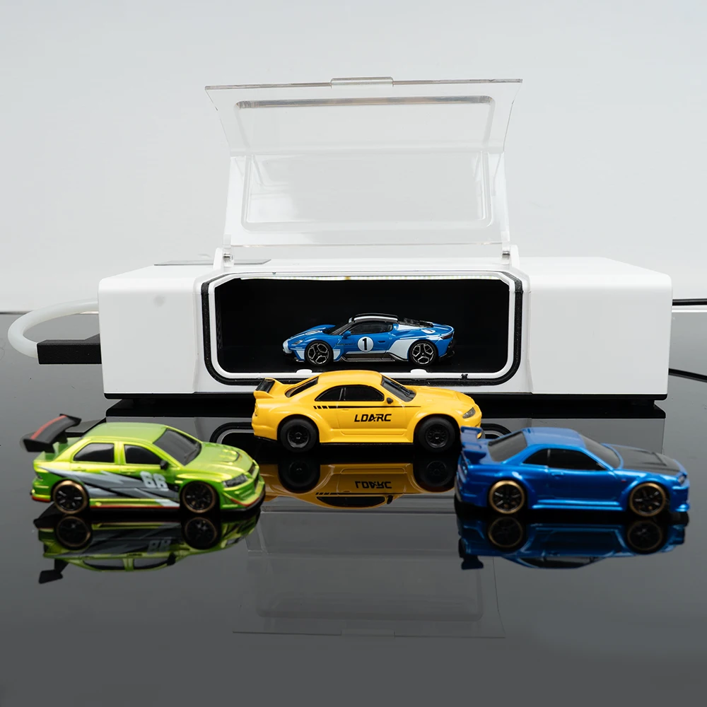 Captainrc 1:64 Model Car Wind Tunnel,Brings Dynamic Airflow Effects to Your Model Display Setup,for Collectors and Hobbyists