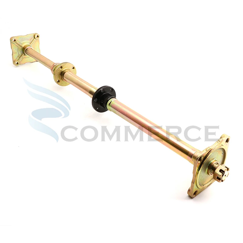 810mm 31T 32T rear axle with fixed seat is suitable for DIY 110cc 125cc 150cc 250cc ATV kart electric four-wheeler parts