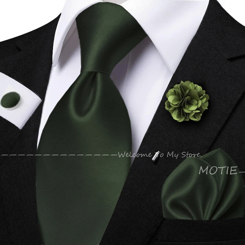 Рисунок 2 - Мужской однотонный комплект галстуков для мусора