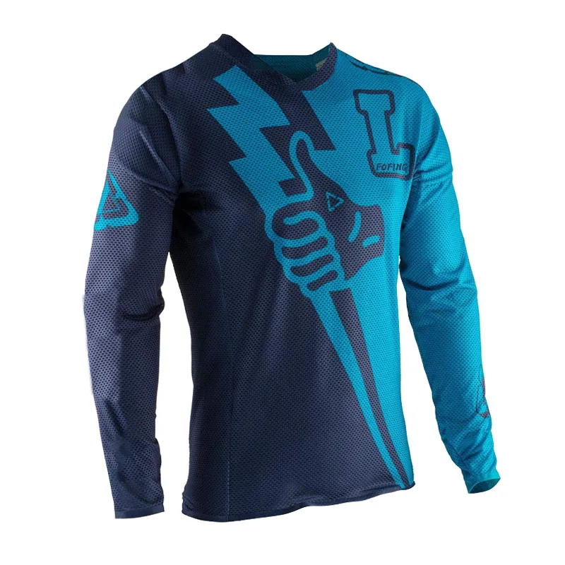 Enduro MX Motocross Racing Jersey ATV Dirt Bike Off Road Long Sleeve MTB Downhill Men Motorcycle Outdoor Mountain Riding