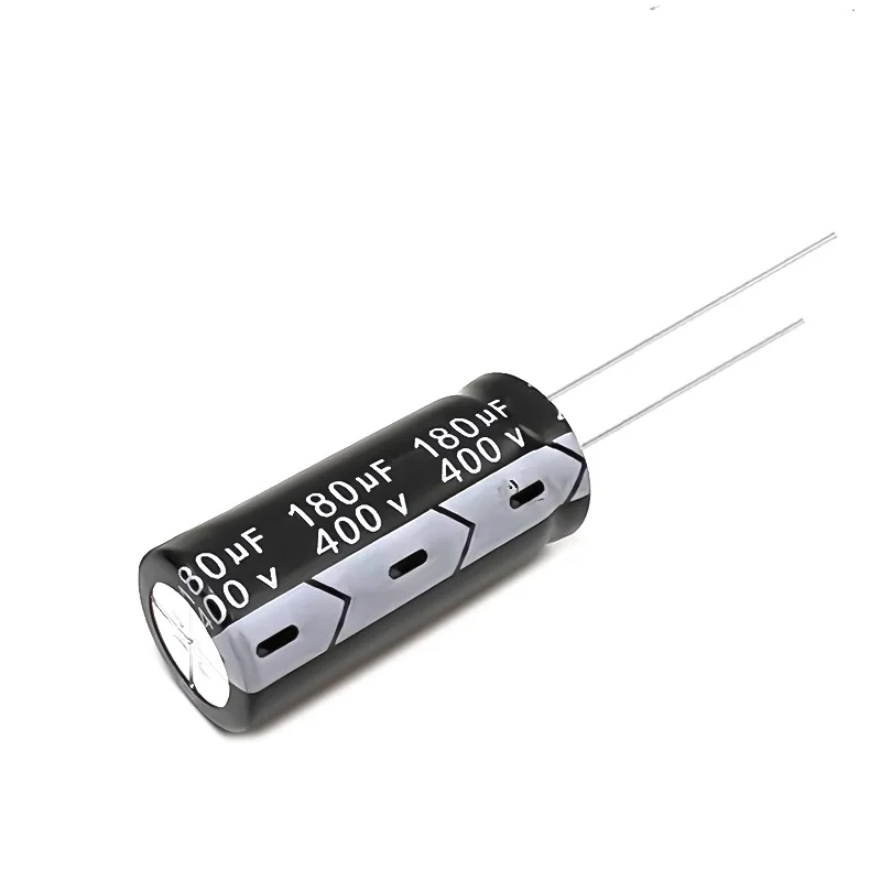 8pcs 400V 180uF Electrolytic Capacitor 105C High Temp Radial Long Life 18x40mm for Power Supply Amplifier