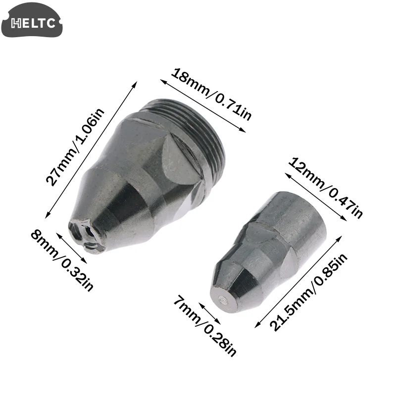 ชุดหัวตัดพลาสมา P80 พร้อมหัวฉีดและอิเล็กโทรด สำหรับตัดเศษเหล็ก ออกแบบมาเพื่อการตัดด้วยแก๊สอย่างรวดเร็วและกำจัดตะกรันจากการเชื่อม  เครื่องมือสำหรับงานบัดกรี