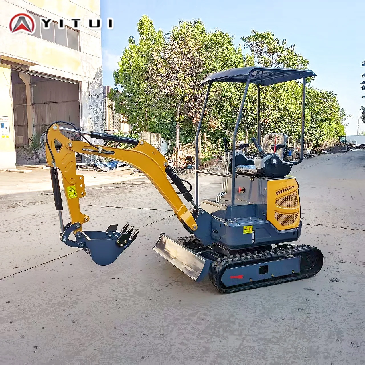 Mini escavatore più venduto Kubota Motore Accessori da giardino Ce Epa Euro 5 Strumenti agricoli Mini escavatore in vendita