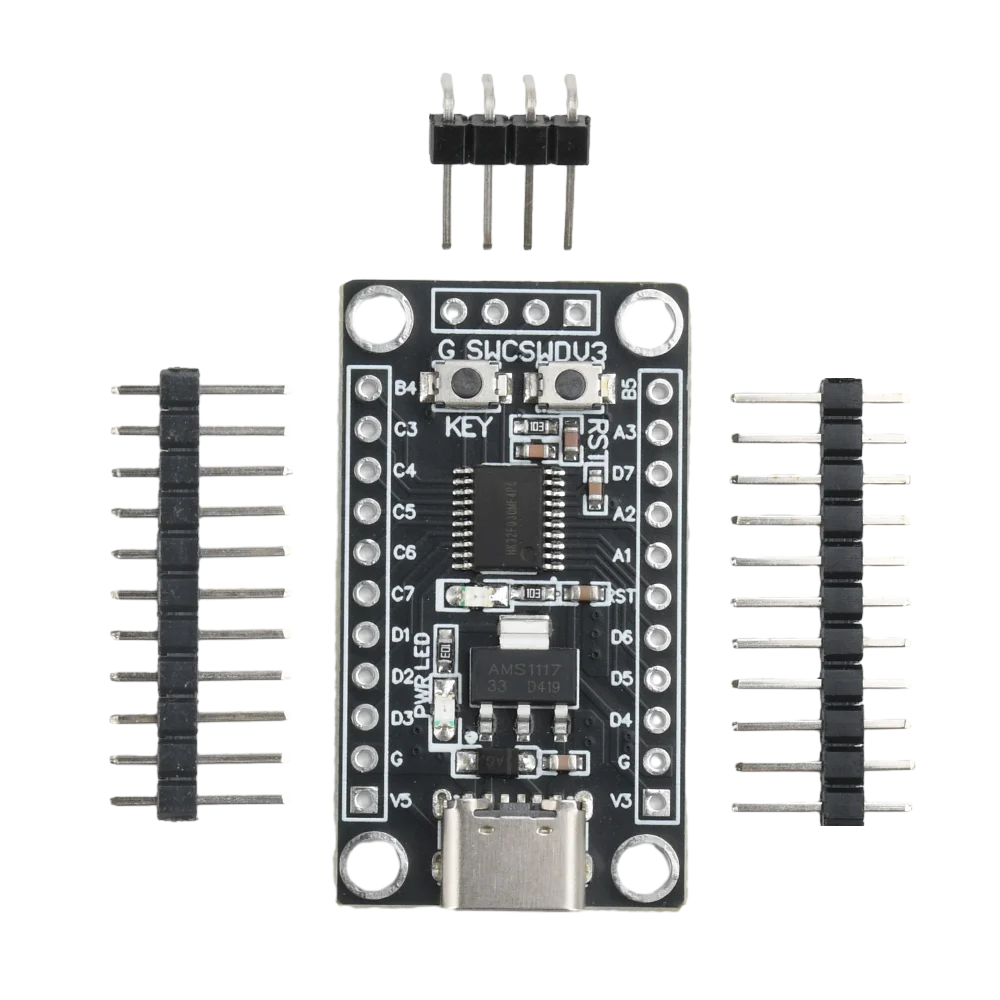 DC 1.8V-3.6V HK32F030MF4P6 Minimum System Core Board Development Board TYPE-C Replacing STM8S003 Learning Evaluation Board