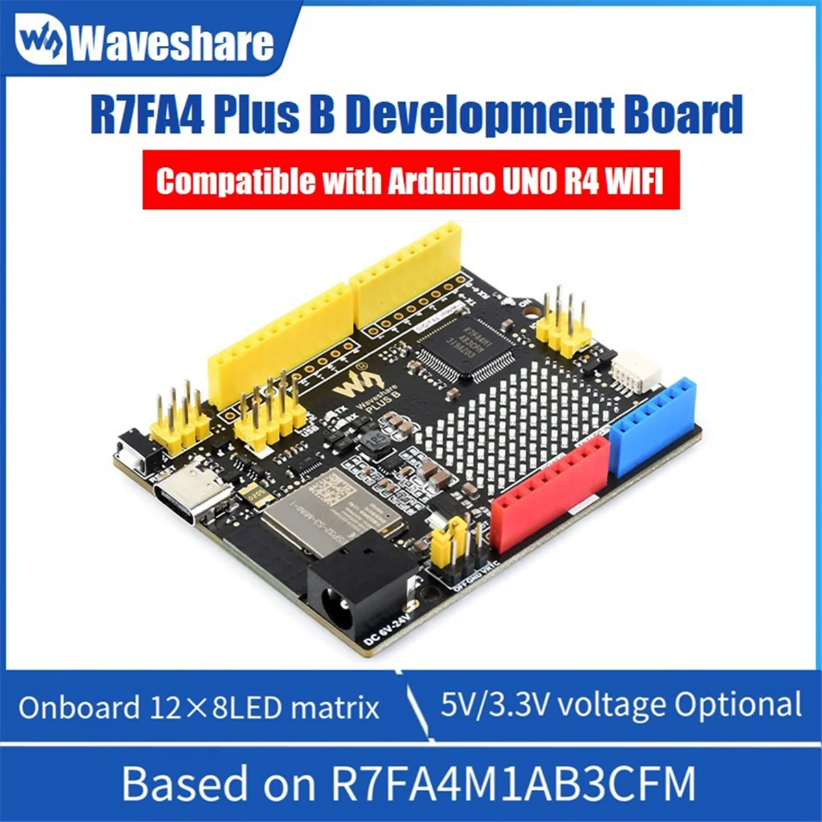 ATP-R7FA4 Plus B Development Board Based on R7FA4M1AB3CFM Compatible with for R4 WIFI
