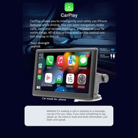 A87D-7 Inch Wireless Carplay Android Auto Player Car GPS Navigation Mobile Phone Interconnection Multimedia Bluetooth Car MP5