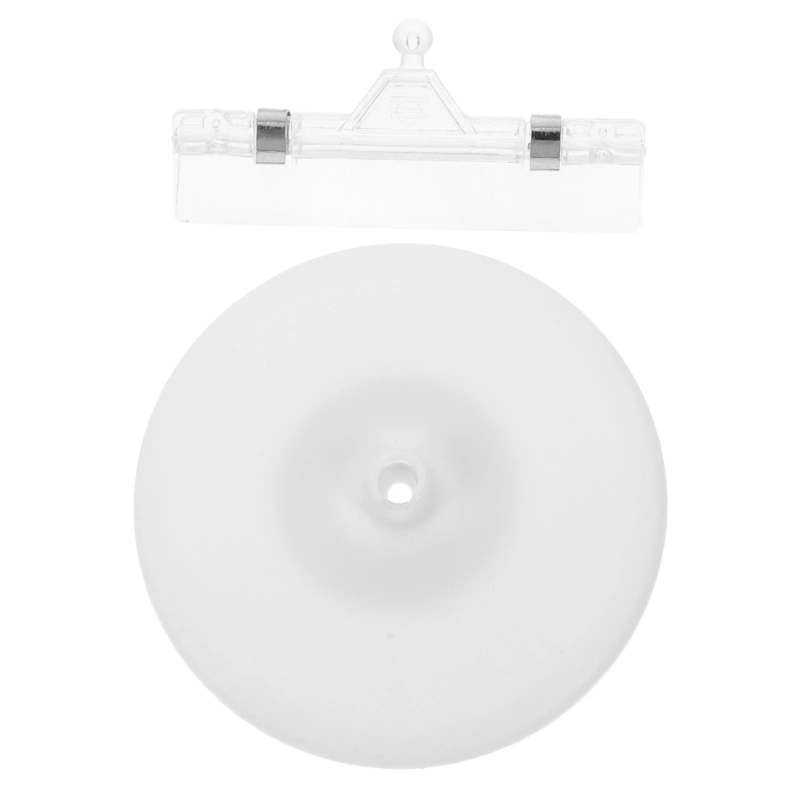 

5Pcs Price Advertising Clips Rotatable Round Base Tag Holders for Retail Store Memo Place Card Photo Sign Display