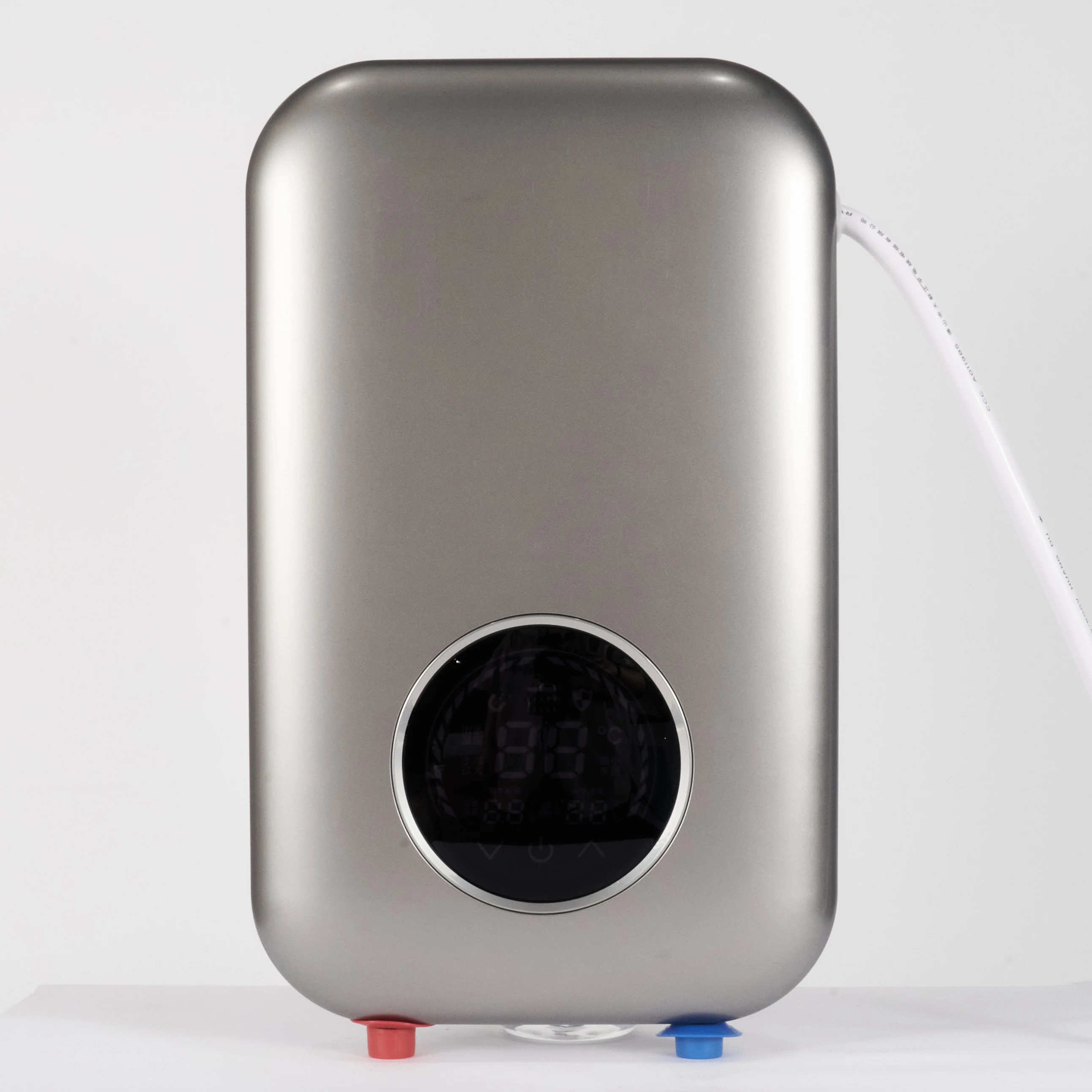 안전한 가정용 전기 온수기 최대 전력 기술 인스턴트 온수 솔루션 LED 온도 에너지 효율