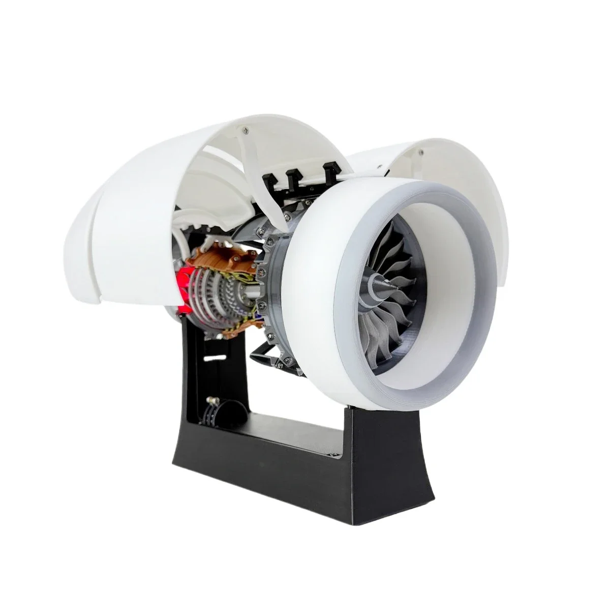 Aircraft turbofan engine model 35cm