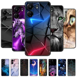 For Xiaomi Poco C65 Case PocoC65 Luxury Painted Phone Silicon Back Cover For Xiaomi Poco C65 Cases C 65 Protective Shell Capas
