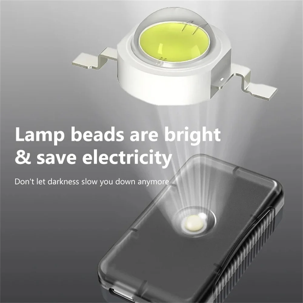 Motorcycle Locomotive Box Sensor Light LED Tail Box Anti-Collision Lamp Convenient Outdoor Fishing Camping Night Light ﻿ image 3