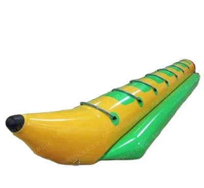 

OEM Inflatable Banana Boat - 520cm PVC For 5 Persons Water Park Equipment For Sale