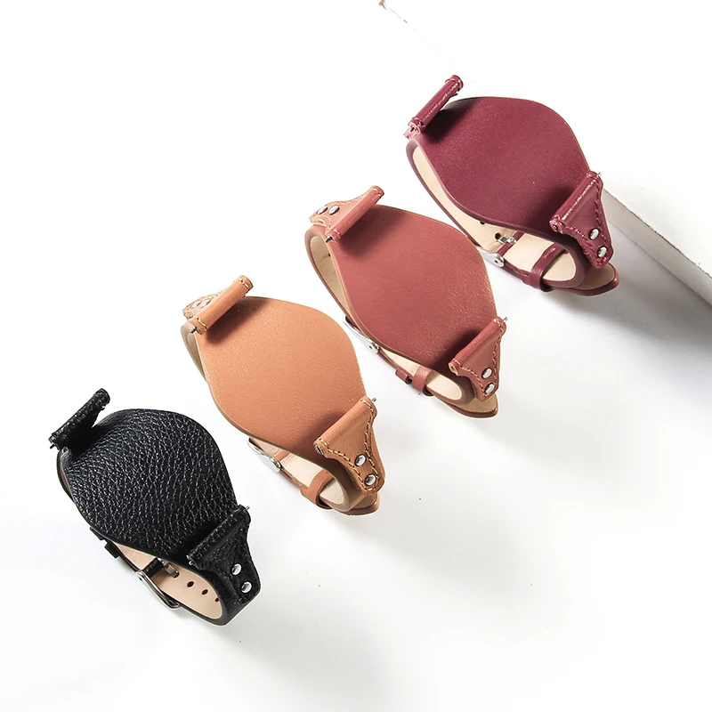 Para Fossil ES4045 ES4114 ES4113 ES3838 ES3625 ES3616 serie cuero de vaca genuino resistente transpirable correas de reloj amigables con la piel 18mm