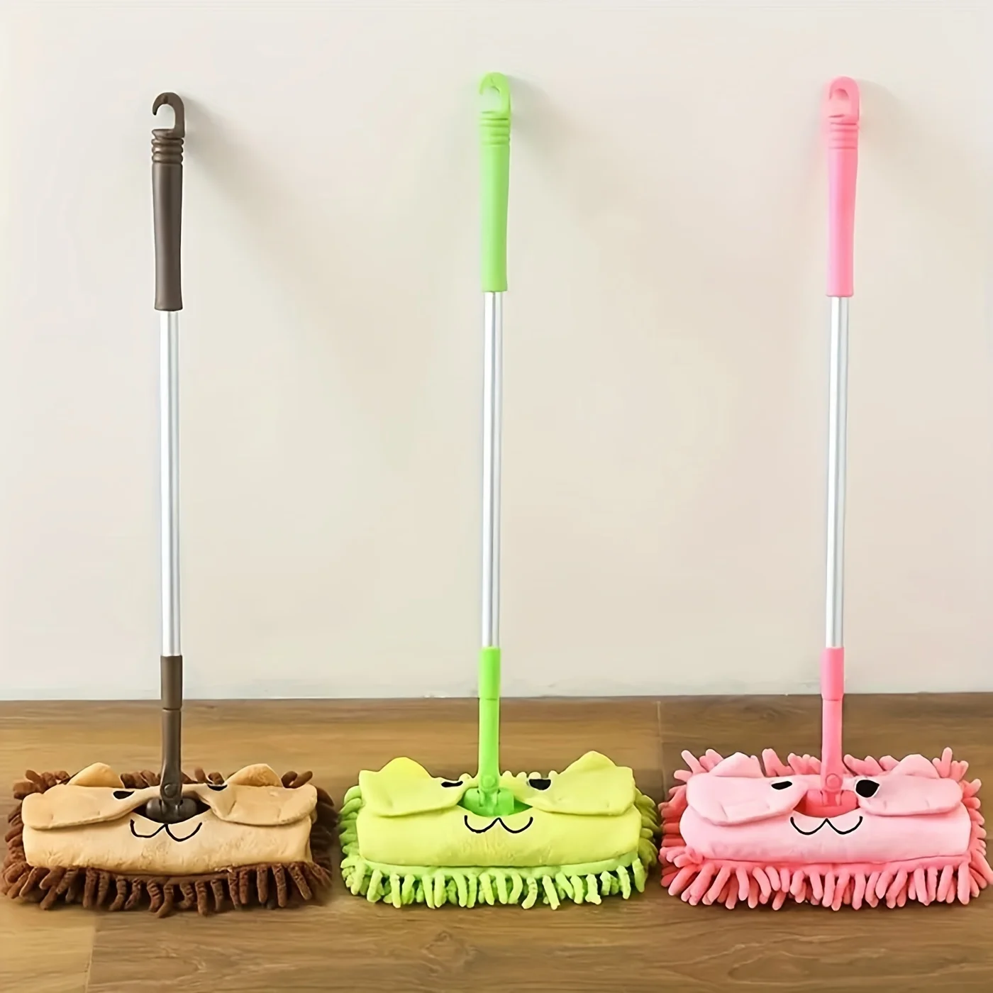 1 Piece, Cute Cartoon Mop, Mini Mop, Floor Toy, Portable Mop, Dry and Wet Dual-purpose Cleaning Products, Cleaning Tools