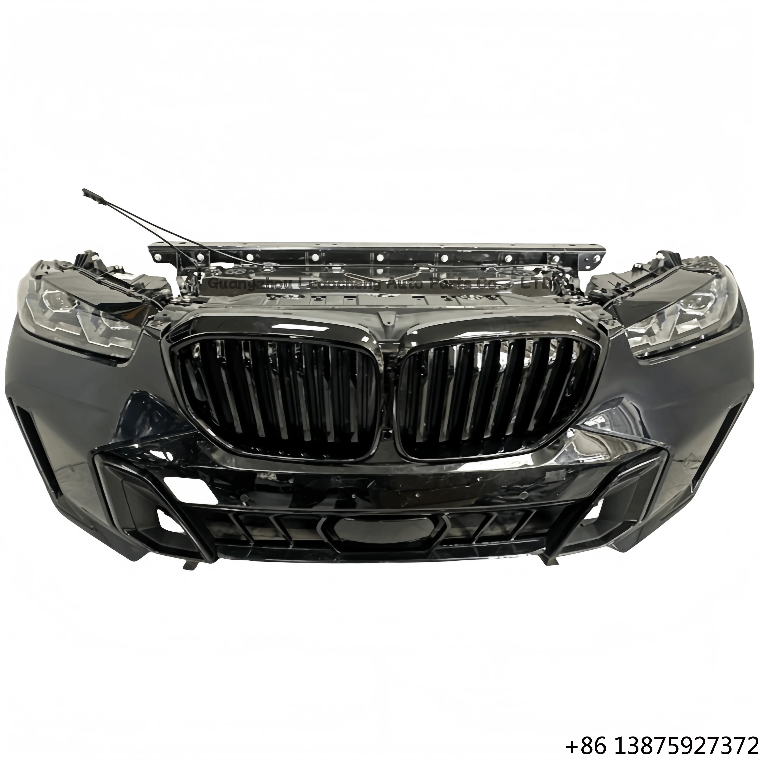 

For TOBWM X5G05M Front Nozzle Assembly Headlights Water Tank Condenser Inner Grille Iron Bumper Frame Car Bumpers