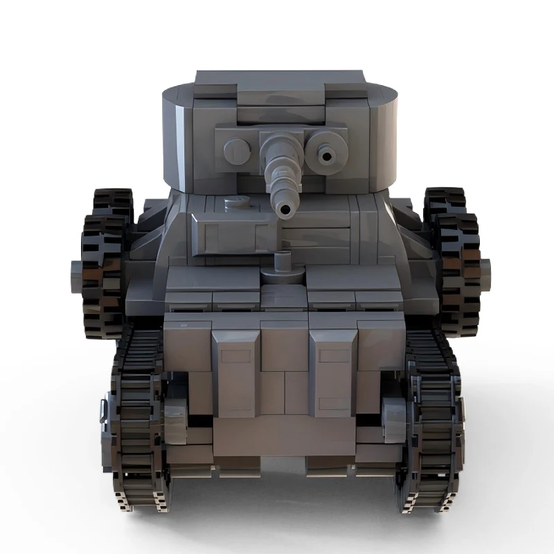 WW2 Military Light Armored Vehicle Schofield MKII Tractor Tank MOC Building Blocks Chariot  Technology Bricks Model Gifts Sets