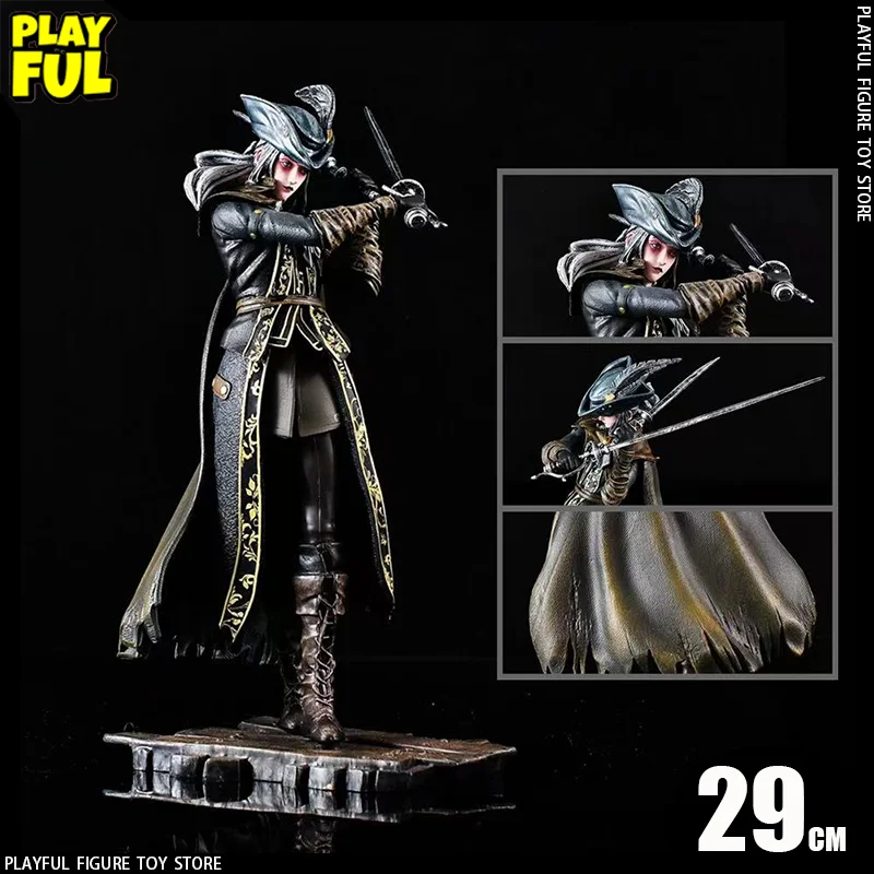 Новый продукт в наличии GK Bloodborne Maria Аниме Фигурка 29 см The Old Hunters Lady Maria Of The Astral Clocktower Фигурка Игрушки Подарок