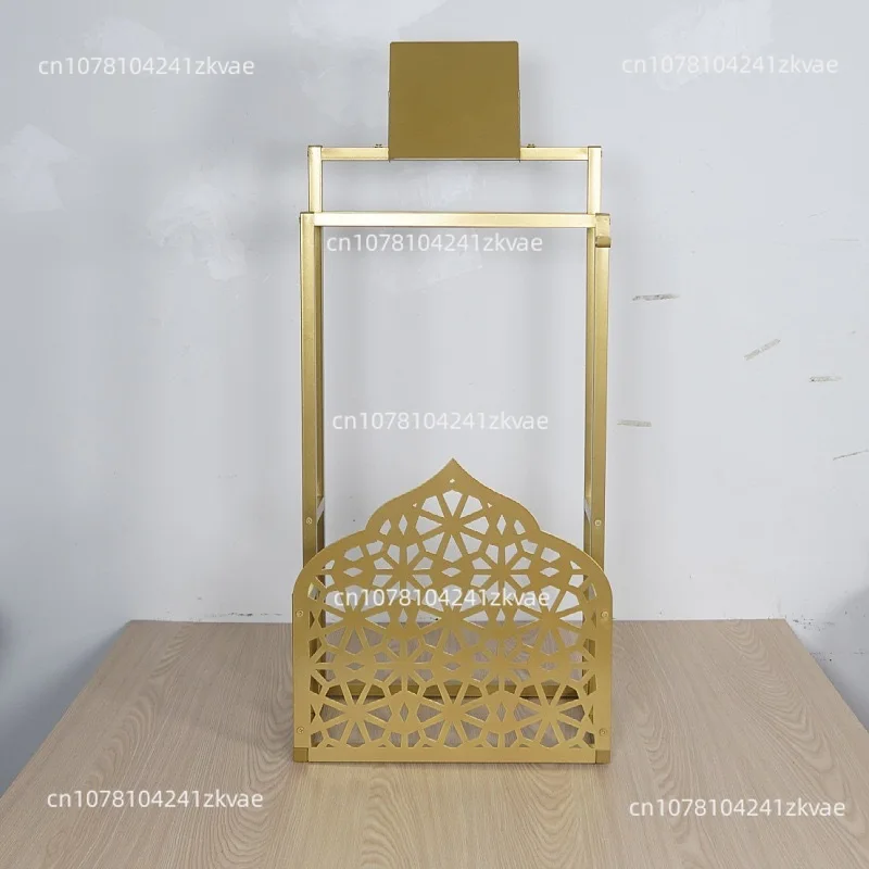 New Prayer Rug Rack Storage Holder Muslim Islamic Home Decor Ornament