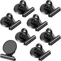 Strong Magnets Magnetic Clips Bulldog Clips Heavy Duty Magnetic Clips Perfect for Whiteboard Magnets Photo Displays Home