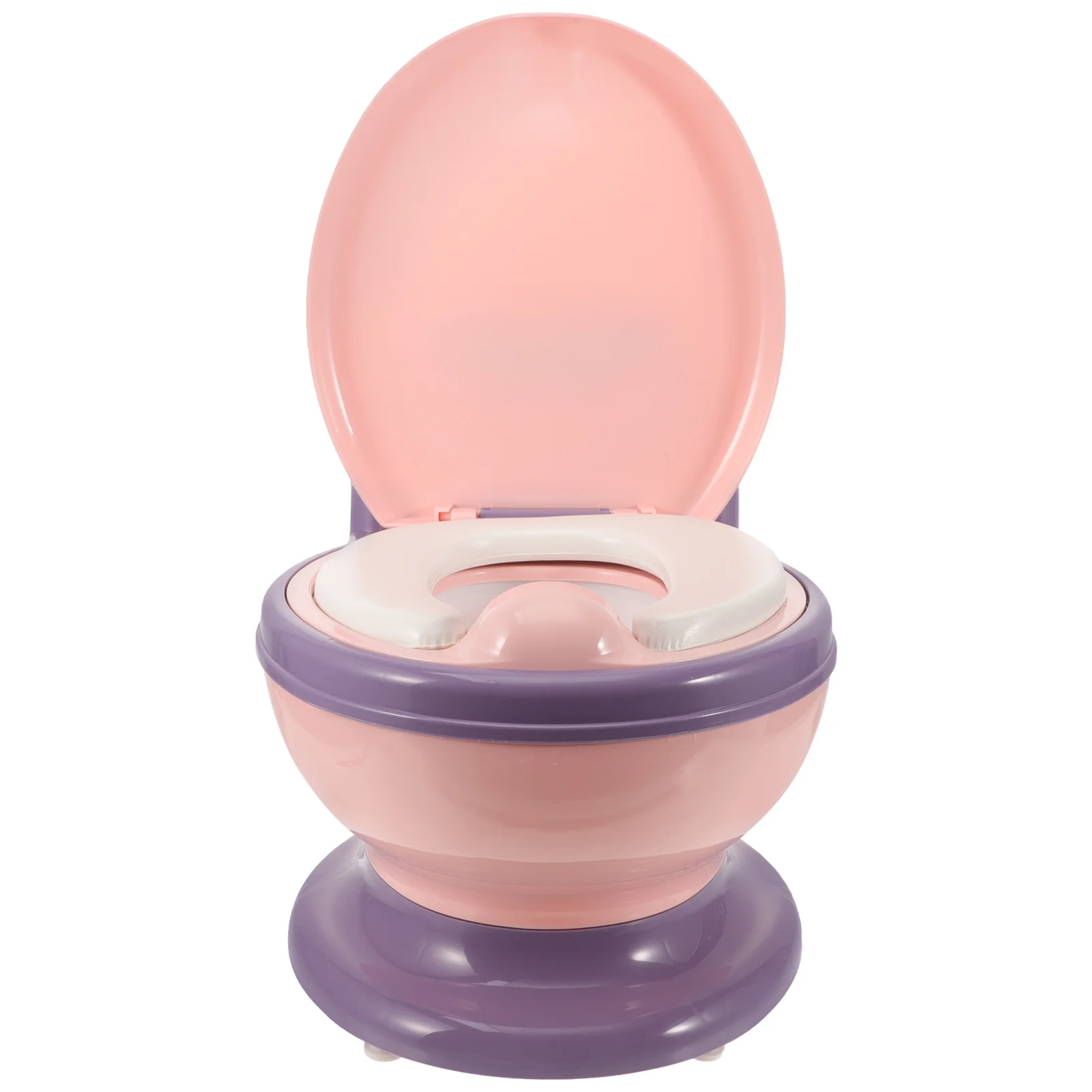 Vaso sanitário realista para treinamento de crianças, assento macio, portátil, para meninos, meninas, crianças, treinamento, itens para bebês recém-nascidos