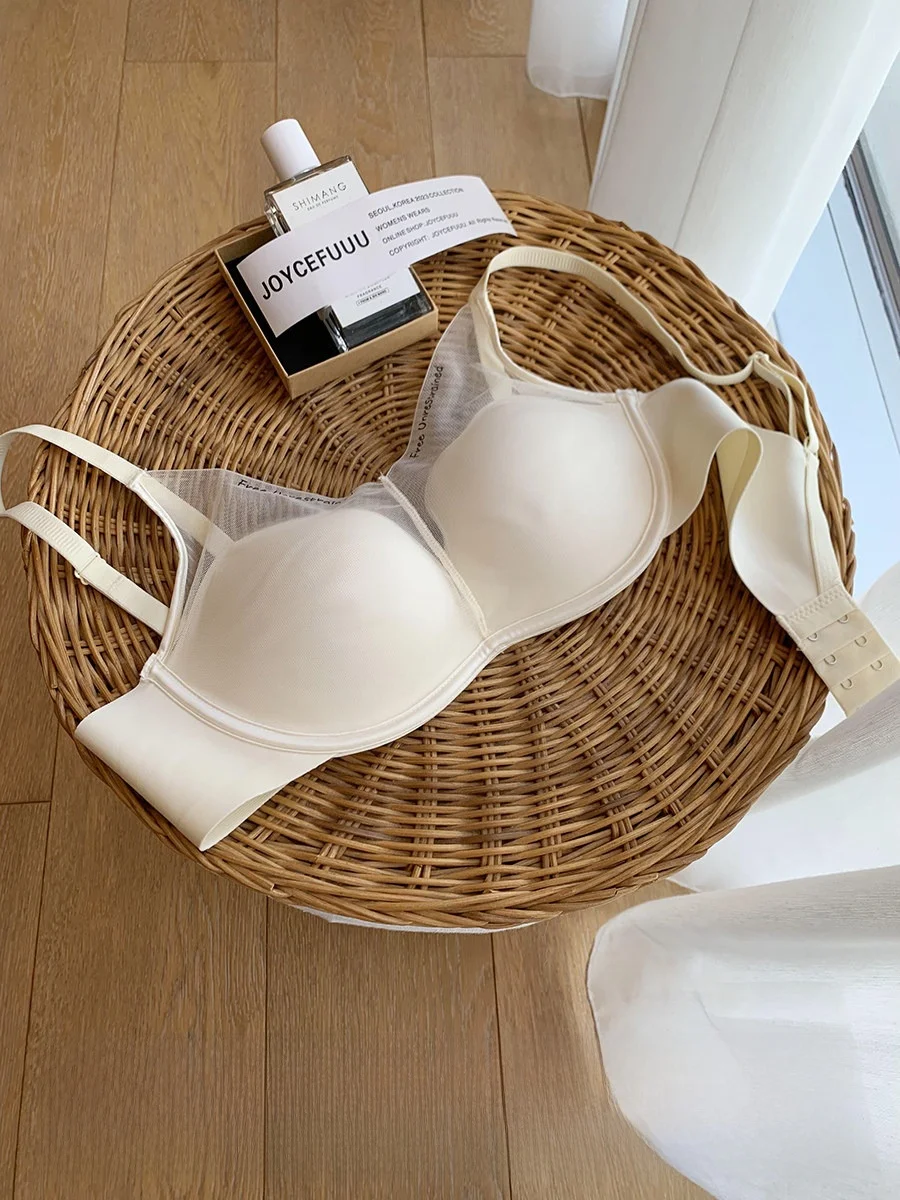 

Бюстгальтер JoyceBra Pure Desire Mesh Seamless: бесшовное женское белье с мягкой поддержкой, красивой спинкой, для небольшой груди (эффект пуш-ап) и для большой груди (с эффектом сбора)