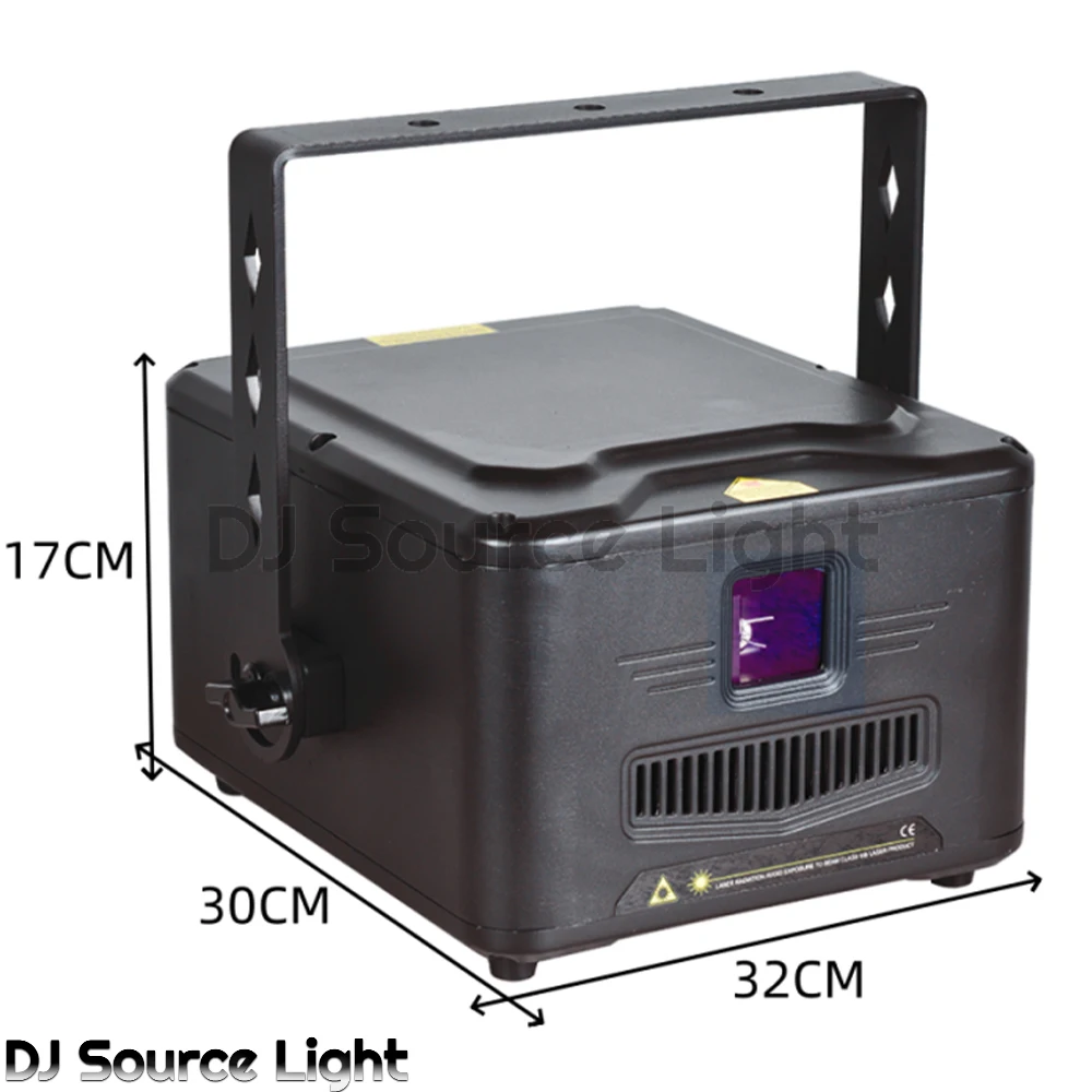 With ILDA 30KPPS 10W Laser Light 2000+ Show Effects 3D Animation Wedding Party Projector DMX512 For DJ Professional Stage Light