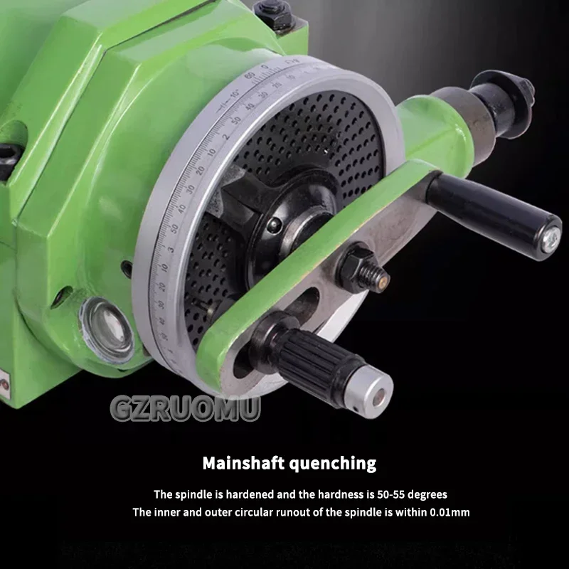 Universal Dividing Head F11-160A With Gear K11200A 3-jaw Chuck for Cnc Drilling Milling Lathe Machine Indexing Work