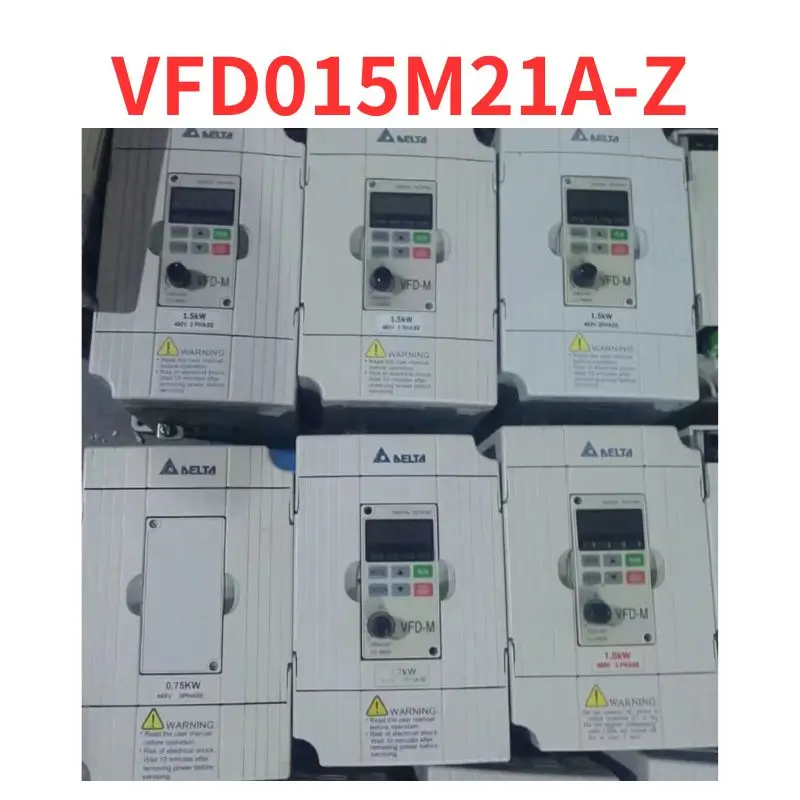 

90% new, Delta inverter, VFD015M21A-Z， Beautiful condition, well tested, fast delivery