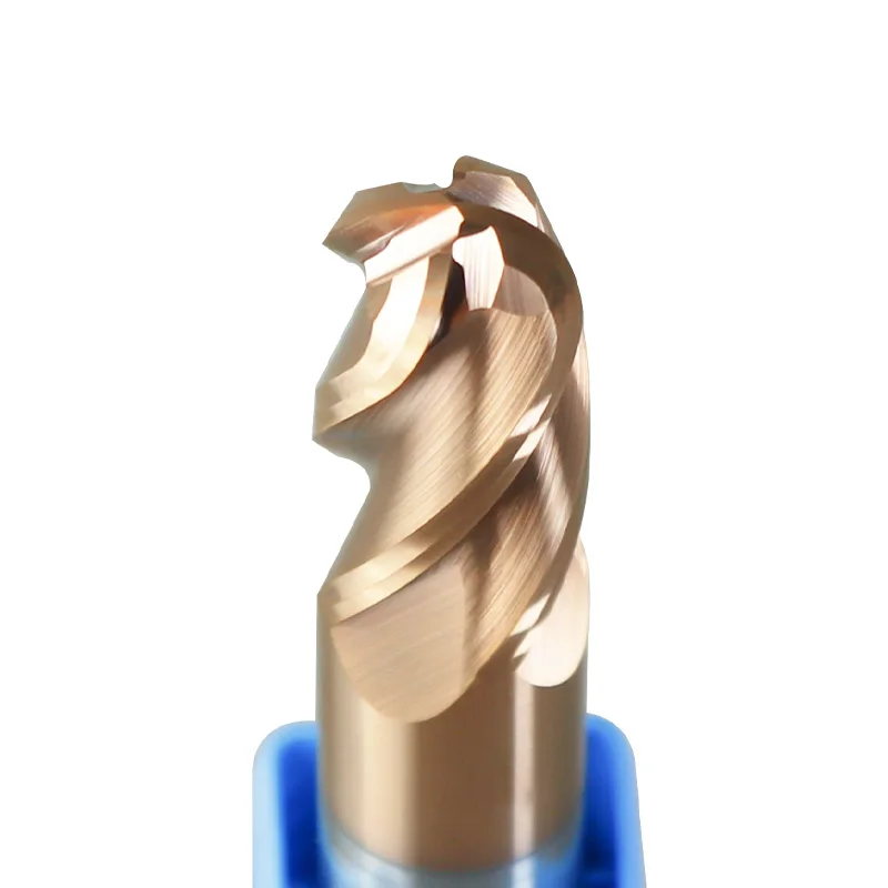 Imagem -06 - Moinho de Fim de Nariz de Bola Carbide Milling Cutter Hrc58 Flautas Cnc Router Bit Madeira Carpintaria